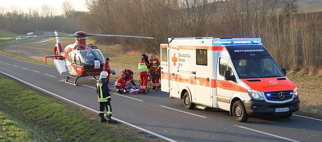 Bild: Sechs Menschen bei Unfall verletzt