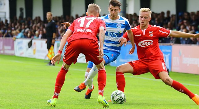 Bild: Hatte einige gute Momente - Lucas Scholl