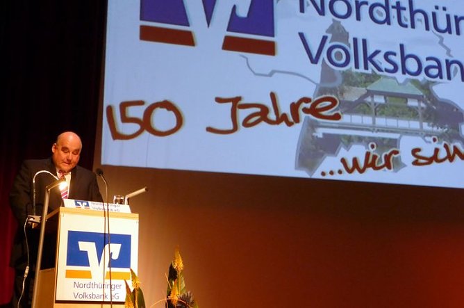 150 Jahre Nordthüringer Volksbank (Foto: nnz) 150 Jahre Nordthüringer Volksbank (Foto: nnz)