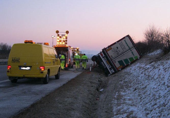 Umgefallen (Foto: Polizei) Umgefallen (Foto: Polizei)