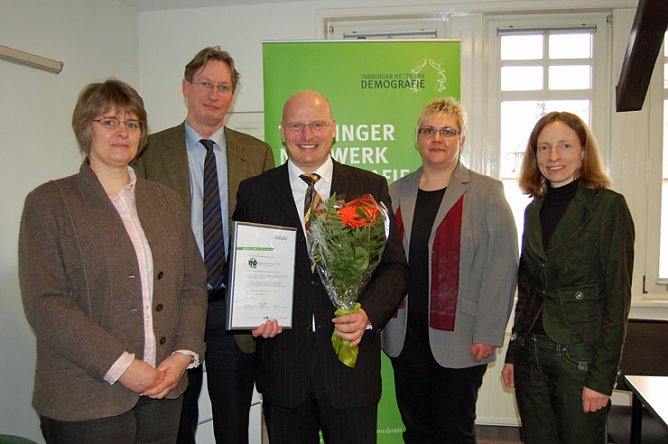 Verleihung G&uuml;tesiegel (Foto: Wago)