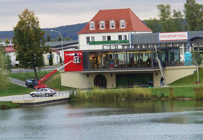 Cafe am Teich (Foto: Ilka Kühn) Cafe am Teich (Foto: Ilka Kühn)