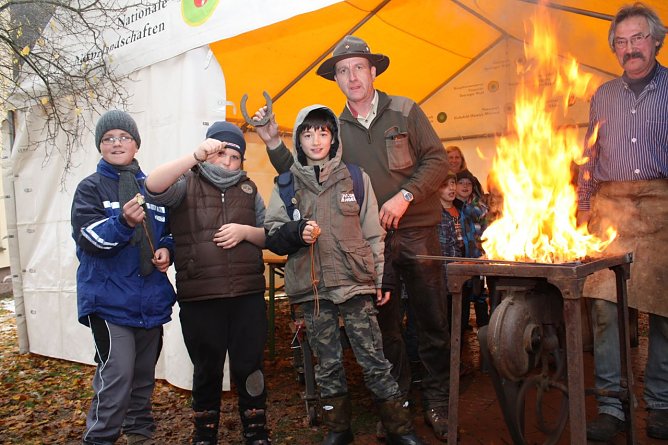 Schmiedefeuer (Foto: Uwe M&uuml;ller)