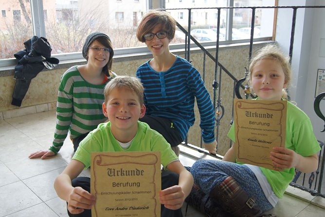 Sieger beim Schwimmen (Foto: Daniel Meitzner) Sieger beim Schwimmen (Foto: Daniel Meitzner)