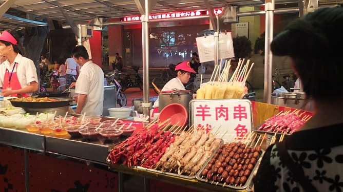 Markt in China (Foto: Gisela Reinhardt) Markt in China (Foto: Gisela Reinhardt)