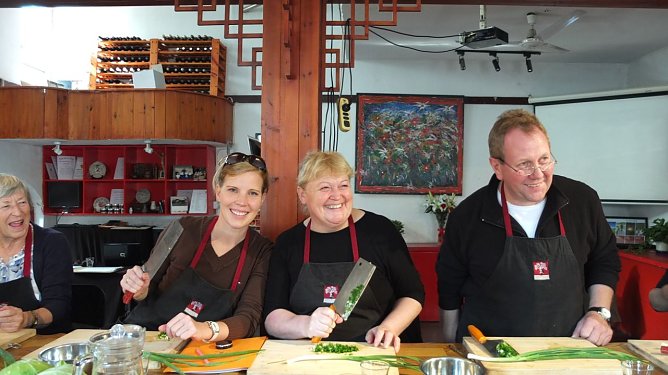 Kochen in China (Foto: Gisela Reinhardt) Kochen in China (Foto: Gisela Reinhardt)