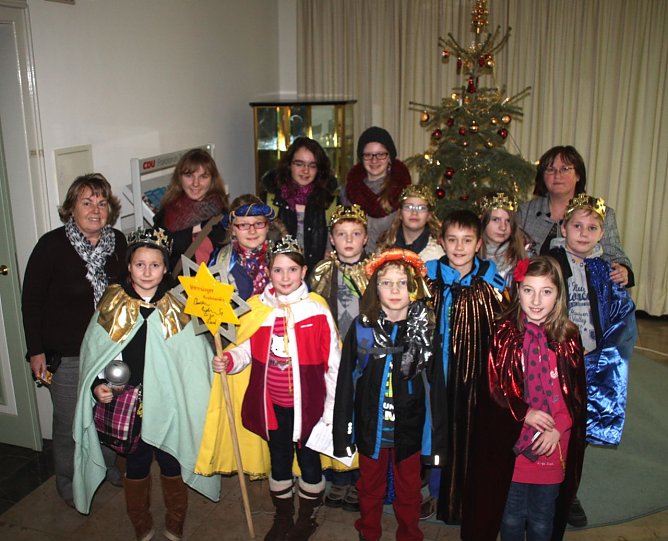 Kirchworbiser Sternsinger (Foto: Christina Tasch)