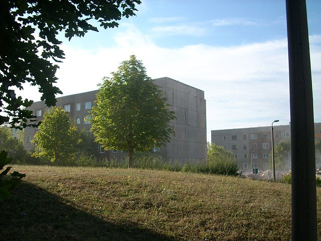 Wohnbl&ouml;cke in der Segelteichstra&szlig;e (Foto: Karl-Heinz Herrmann)