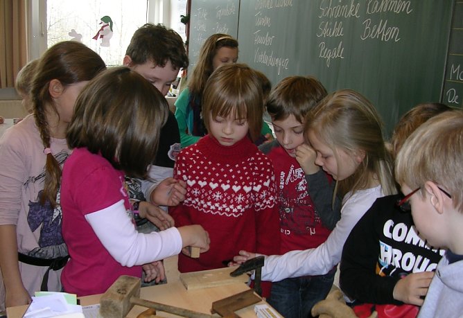 Tischlerberuf vorgestellt (Foto: Julia Sappelt)