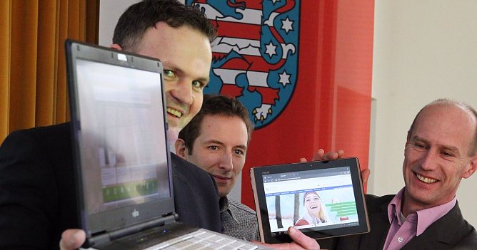 Geschafft, das ist die neue Startseite (Foto: nnz) Geschafft, das ist die neue Startseite (Foto: nnz)