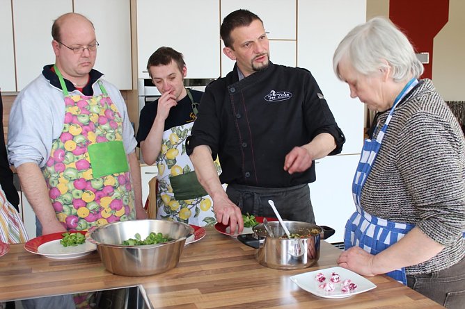 Kochduell (Foto: Gisela Reinhardt)