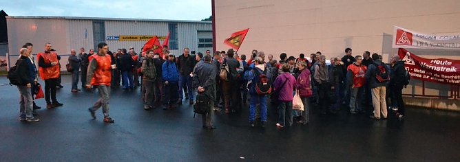 Metaller streiken (Foto: privat)