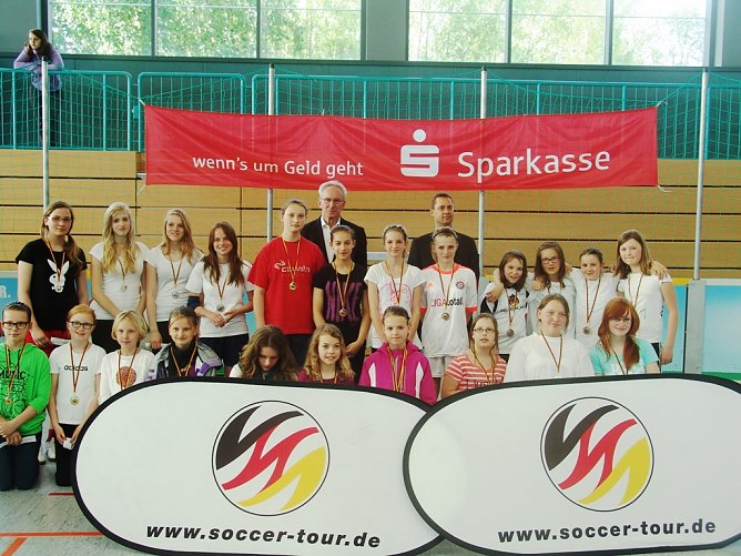 Soccer-Turnier Siegerehrung (Foto: Burkhard Venth)