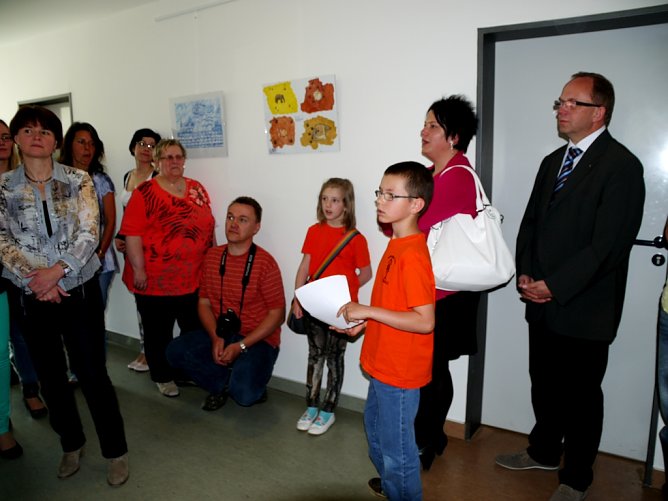 Ausstellung im Schulamt (Foto: Ilka K&uuml;hn)