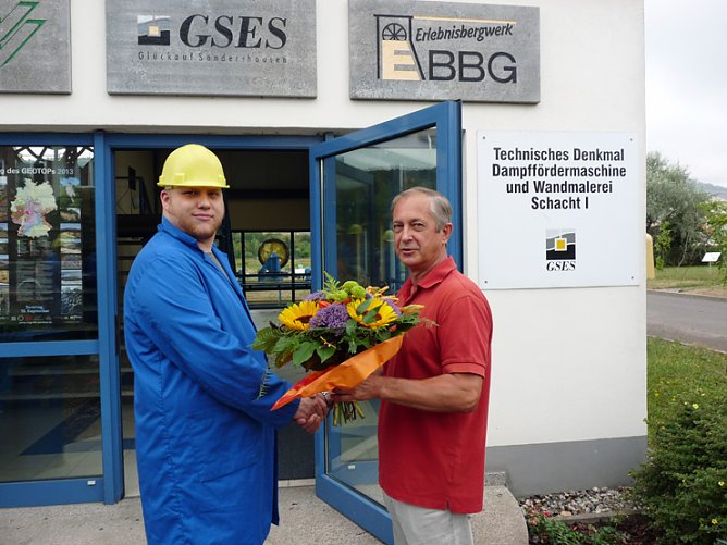 Das besondere Jubil&auml;um (Foto: Karl-Heinz Herrmann)