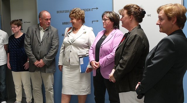 Gäste bei der Lebenshilfe (Foto: Ilka Kühn) Gäste bei der Lebenshilfe (Foto: Ilka Kühn)