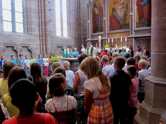 Gottesdienst Bergschule (Foto: Ulrike Plath)