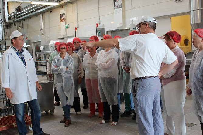 Zu Besuch bei Helbings (Foto: Gisela Reinhardt)