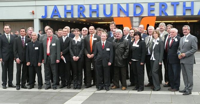 Die Delegation der Nordthüringer Volksbank (Foto: nnz) Die Delegation der Nordthüringer Volksbank (Foto: nnz)