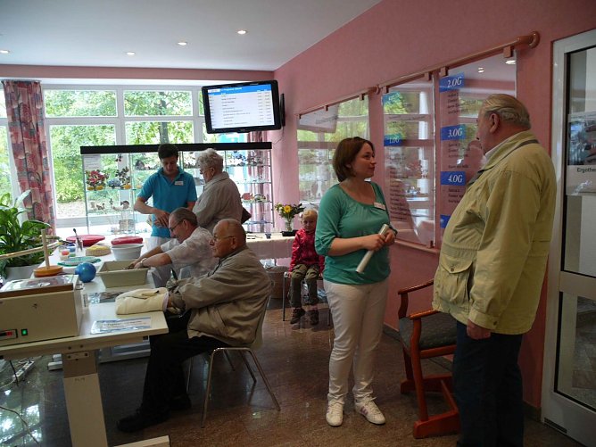 Reha- und Selbsthilfetag Kurklinik (Foto: Ilka K&uuml;hn)
