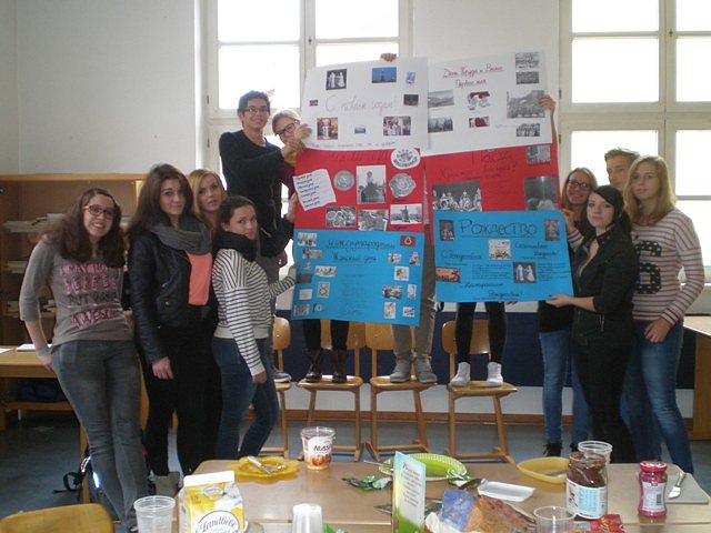Projekttag Russisch (Foto: Ulrike Plath)