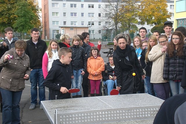 Tischtennisplatte (Foto: M. Fuhlrott)