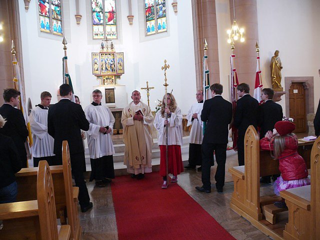 Abschluss des Hochamtes (Foto: Ilka K&uuml;hn)