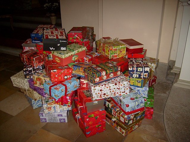 Weinhnachtsaktion (Foto: Pfr. Haase) Weinhnachtsaktion (Foto: Pfr. Haase)