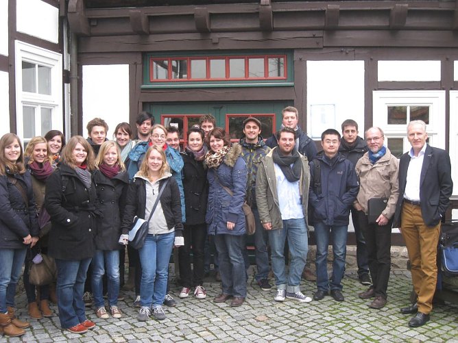 Studenten beim HVE (Foto: Kerstin Sommerfeld) Studenten beim HVE (Foto: Kerstin Sommerfeld)