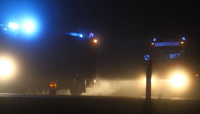 Unfall bei Bernterode Schacht (Foto: Leserfoto)