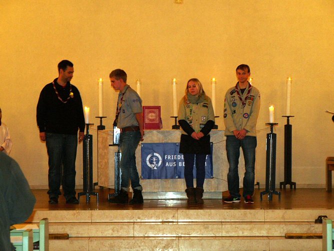 Friedenslicht (Foto: Ilka K&uuml;hn)