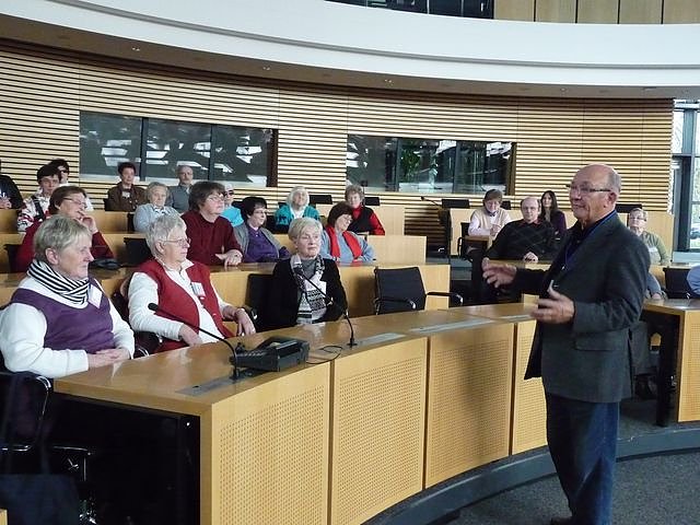 Im Landtag (Foto: Silke Senge)