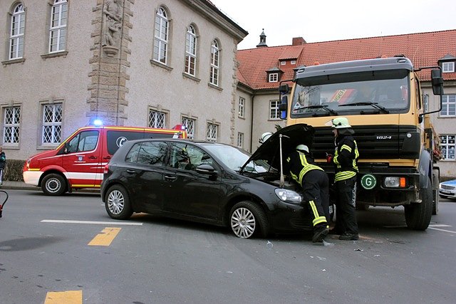 Unfall Bahnhofstra&szlig;e (Foto: Th. M&uuml;ller)