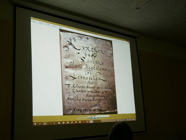 Kirchenbuch von Leinefelde (Foto: Ilka Kühn) Kirchenbuch von Leinefelde (Foto: Ilka Kühn)