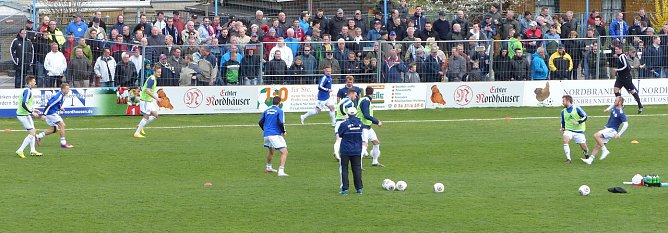 Warmspielen (Foto: nnz)