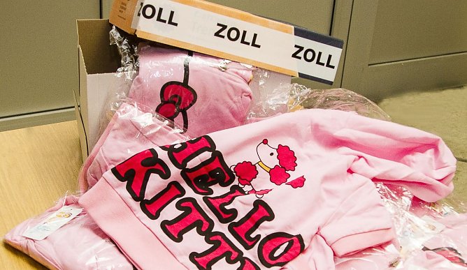 Plagiate aus dem Verkehr gezogen (Foto: Zoll)