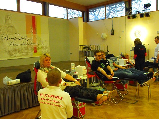 Blutspende in Breitenholz (Foto: DRK Ortsverein)