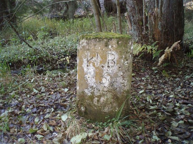 Der Dreiherrenstein von der Braunschweiger Seite her (Foto: Klaus-Wilhelm Br&uuml;ggemann)