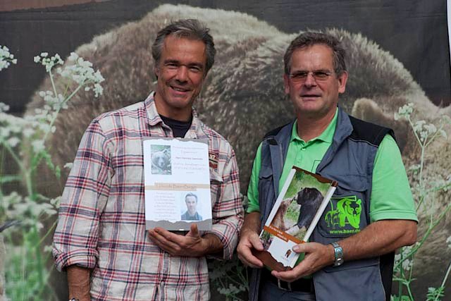 Jaenicke und Schmiedel (Foto: Stiftung f&uuml;r B&auml;ren)