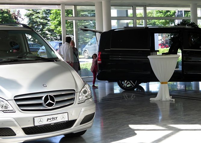 Die neue V-Klasse (Foto: nnz) Die neue V-Klasse (Foto: nnz)