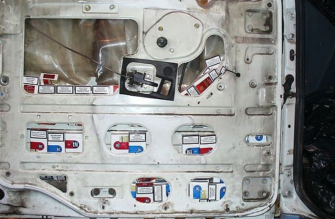 Geschmuggelt (Foto: Zoll) Geschmuggelt (Foto: Zoll)