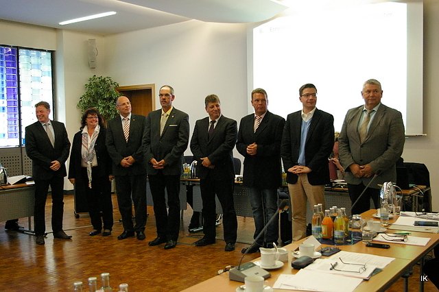 Die neuen Ortsteilb&uuml;rgermeister (Foto: Ilka K&uuml;hn)