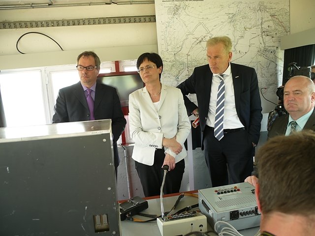 Im Beobachtungsturm (Foto: Ilka K&uuml;hn)