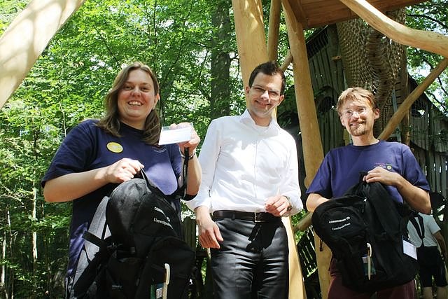 Umweltpraktikanten (Foto: Uwe Müller) Umweltpraktikanten (Foto: Uwe Müller)