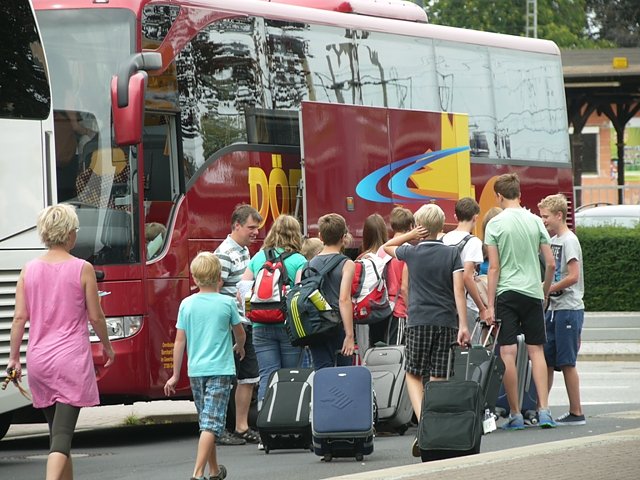 Abreise der Ministranten (Foto: Ilka K&uuml;hn)