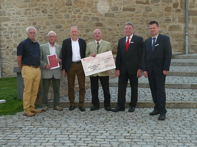 Scheckübergabe (Foto: Ilka Kühn) Scheckübergabe (Foto: Ilka Kühn)