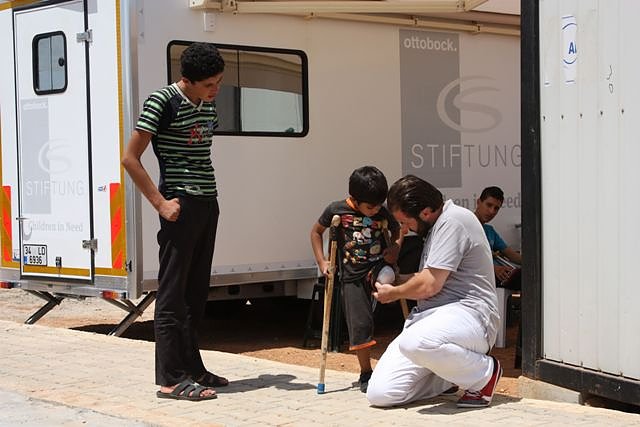 Hilfsaktion angelaufen (Foto: Ottobock)