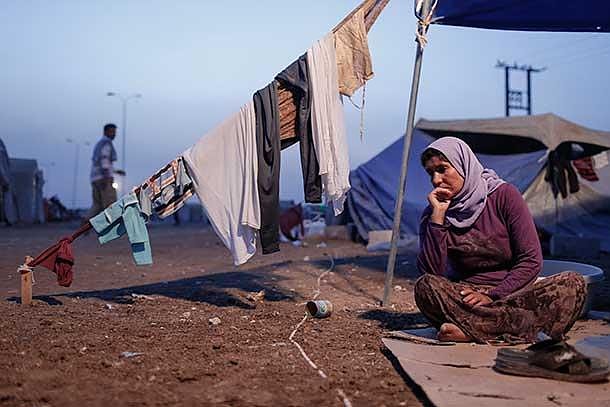 Fl&uuml;chtlingslager (Foto: Charitas)