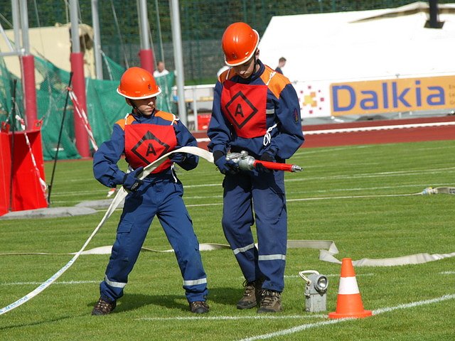 Landesausscheid der Jugendfeuerwehren (Foto: Ilka Kühn) Landesausscheid der Jugendfeuerwehren (Foto: Ilka Kühn)