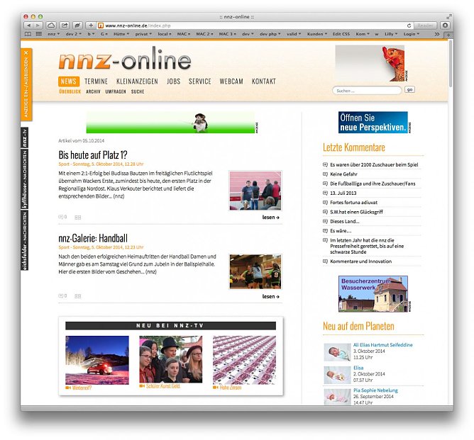 nnz Layout ab Oktober 2014 (Foto: wirsinds)